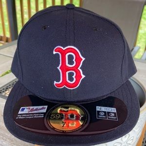 Red Sox Baseball Cap New Era 59FIFTY Authentic